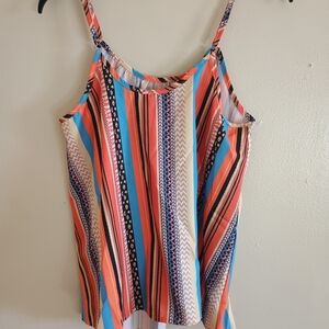 SHEIN Colorful Striped Camisole Top